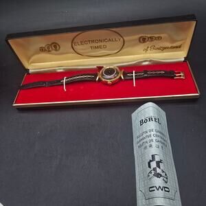 Ernest Borel Kaleidoscope Swiss Watch With Box